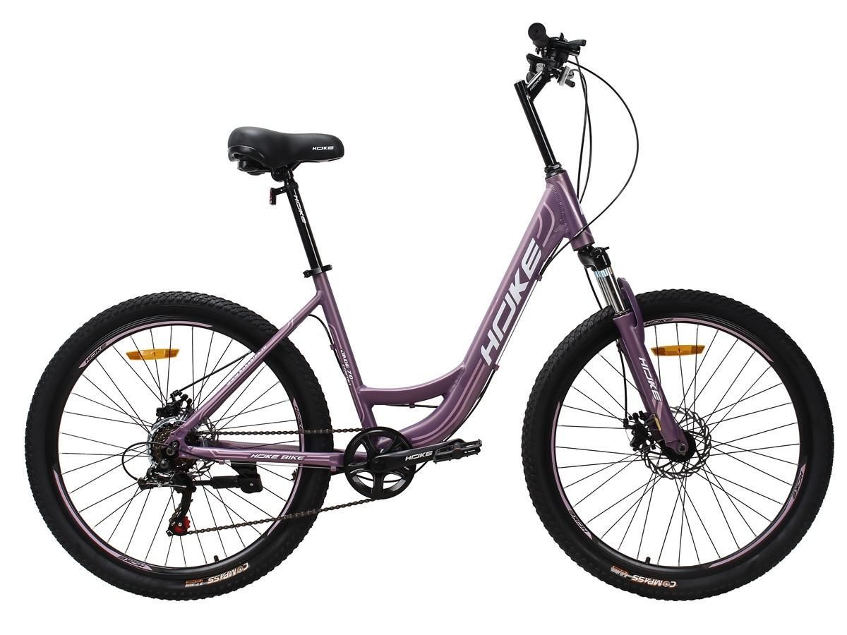 HOKE Jade 70 Comfort матовый фиолетовый Алюминиевая рама, дисковые тормоза, втулки на промподшипниках